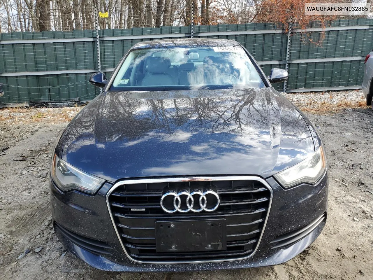 2015 Audi A6 Premium Plus VIN: WAUGFAFC8FN032885 Lot: 79805274