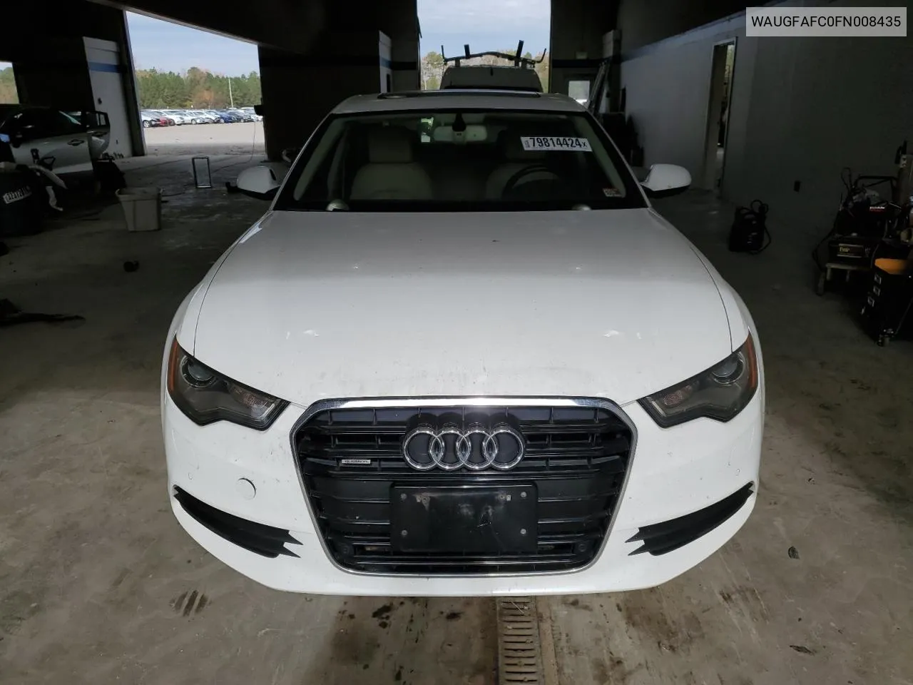 2015 Audi A6 Premium Plus VIN: WAUGFAFC0FN008435 Lot: 79814424