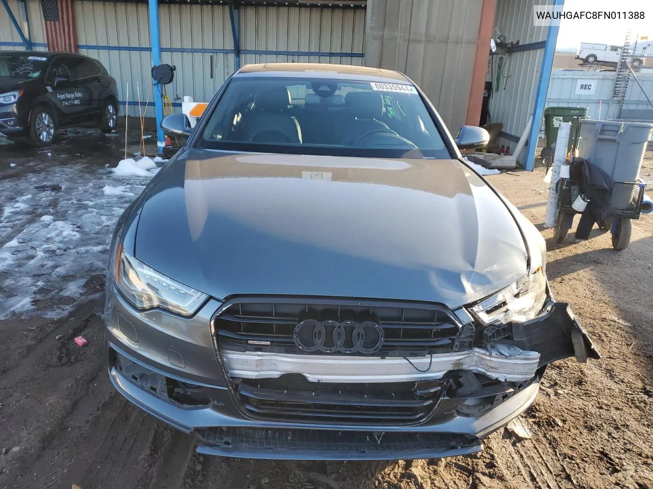 2015 Audi A6 Prestige VIN: WAUHGAFC8FN011388 Lot: 80335944