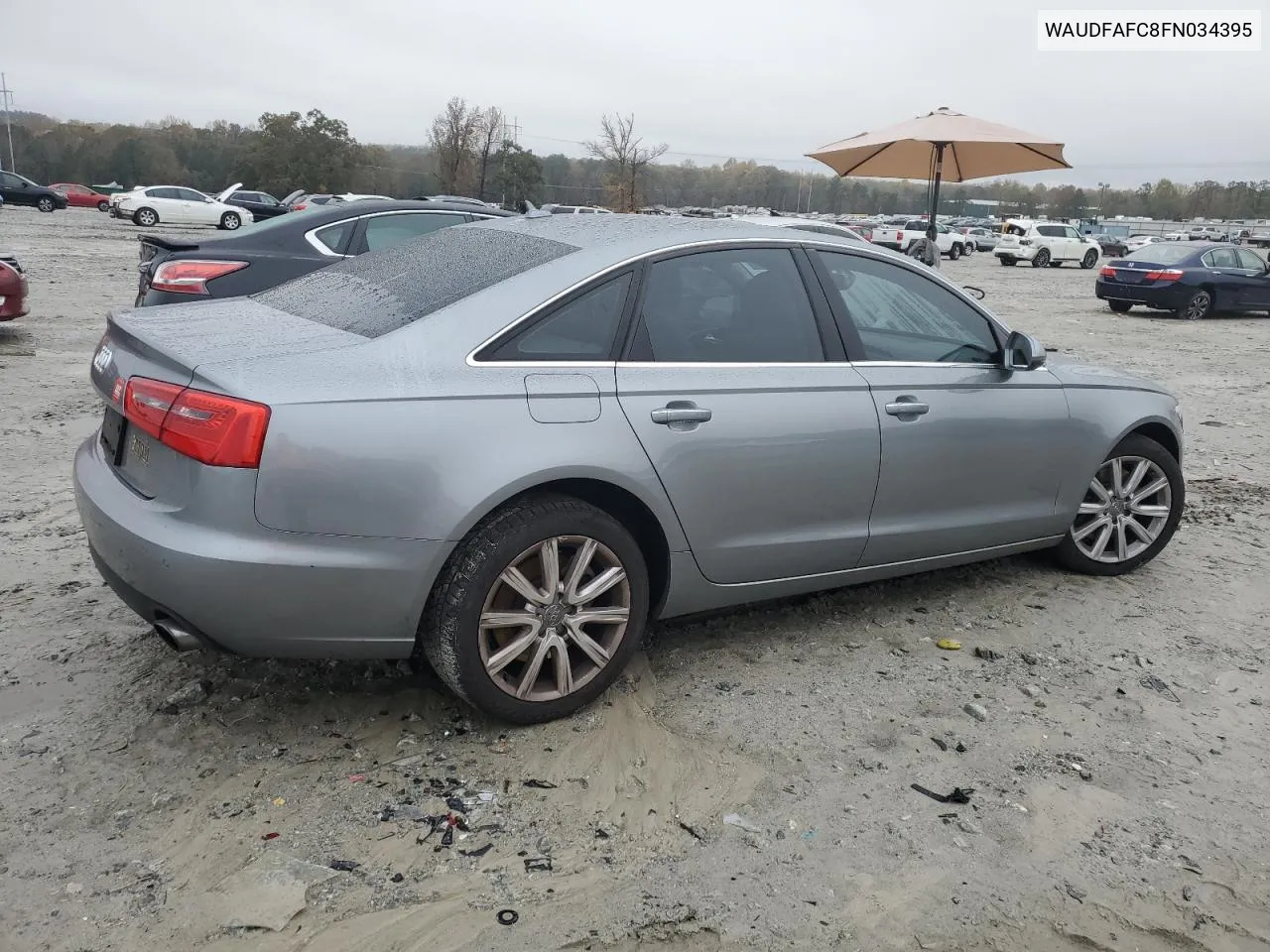 2015 Audi A6 Premium Plus VIN: WAUDFAFC8FN034395 Lot: 80427614