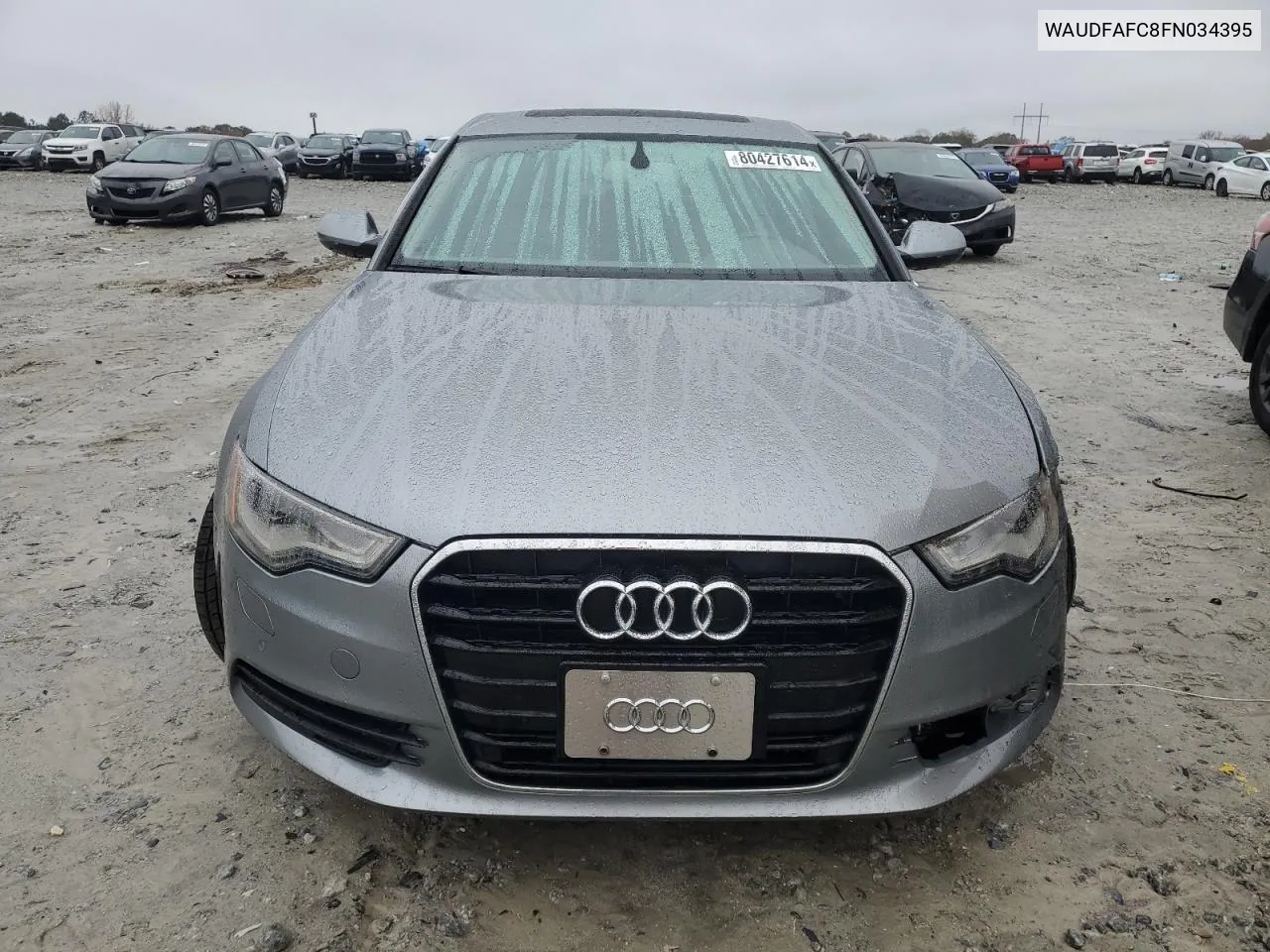 2015 Audi A6 Premium Plus VIN: WAUDFAFC8FN034395 Lot: 80427614