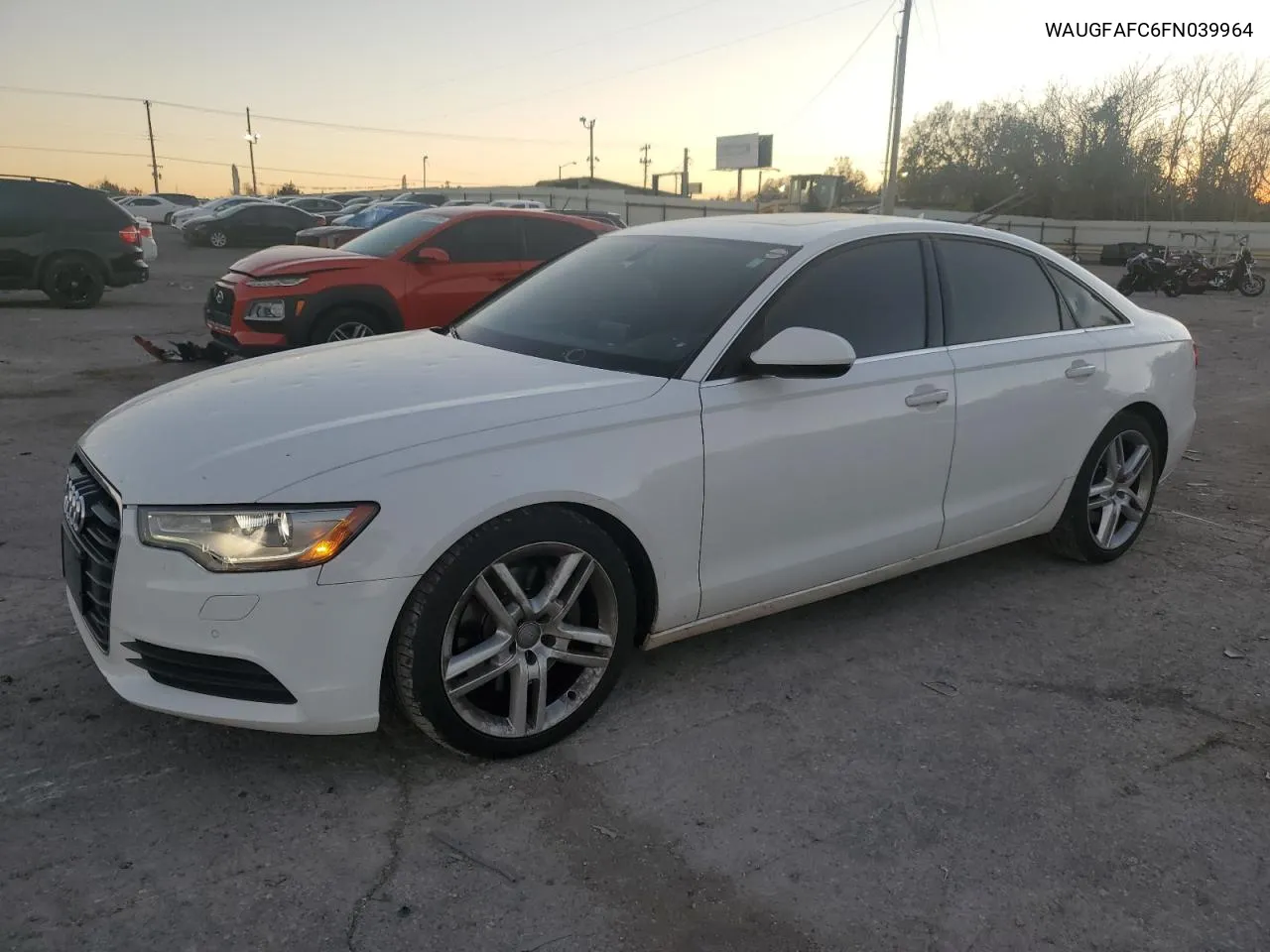 2015 Audi A6 Premium Plus VIN: WAUGFAFC6FN039964 Lot: 80499134