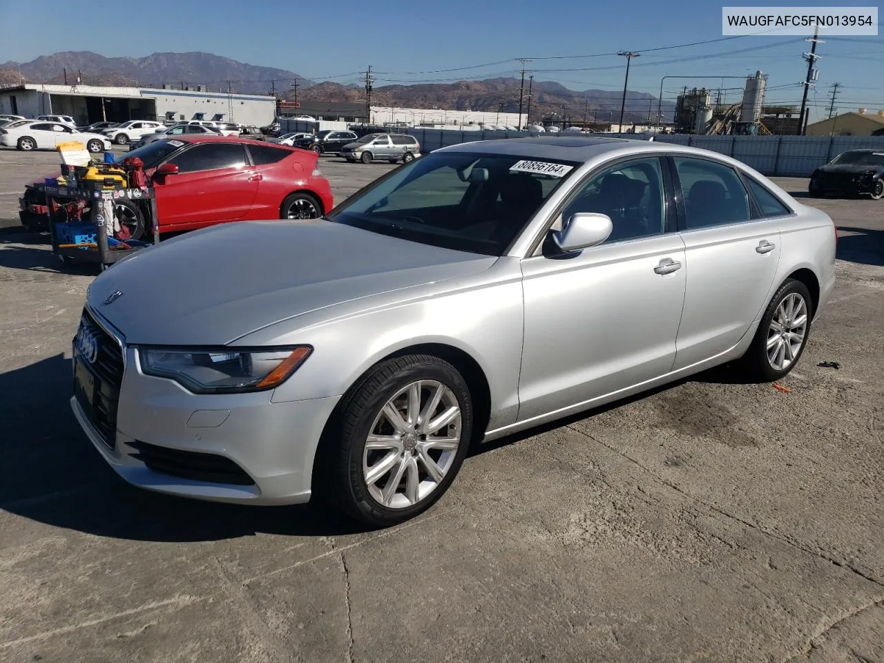 2015 Audi A6 Premium Plus VIN: WAUGFAFC5FN013954 Lot: 80856164