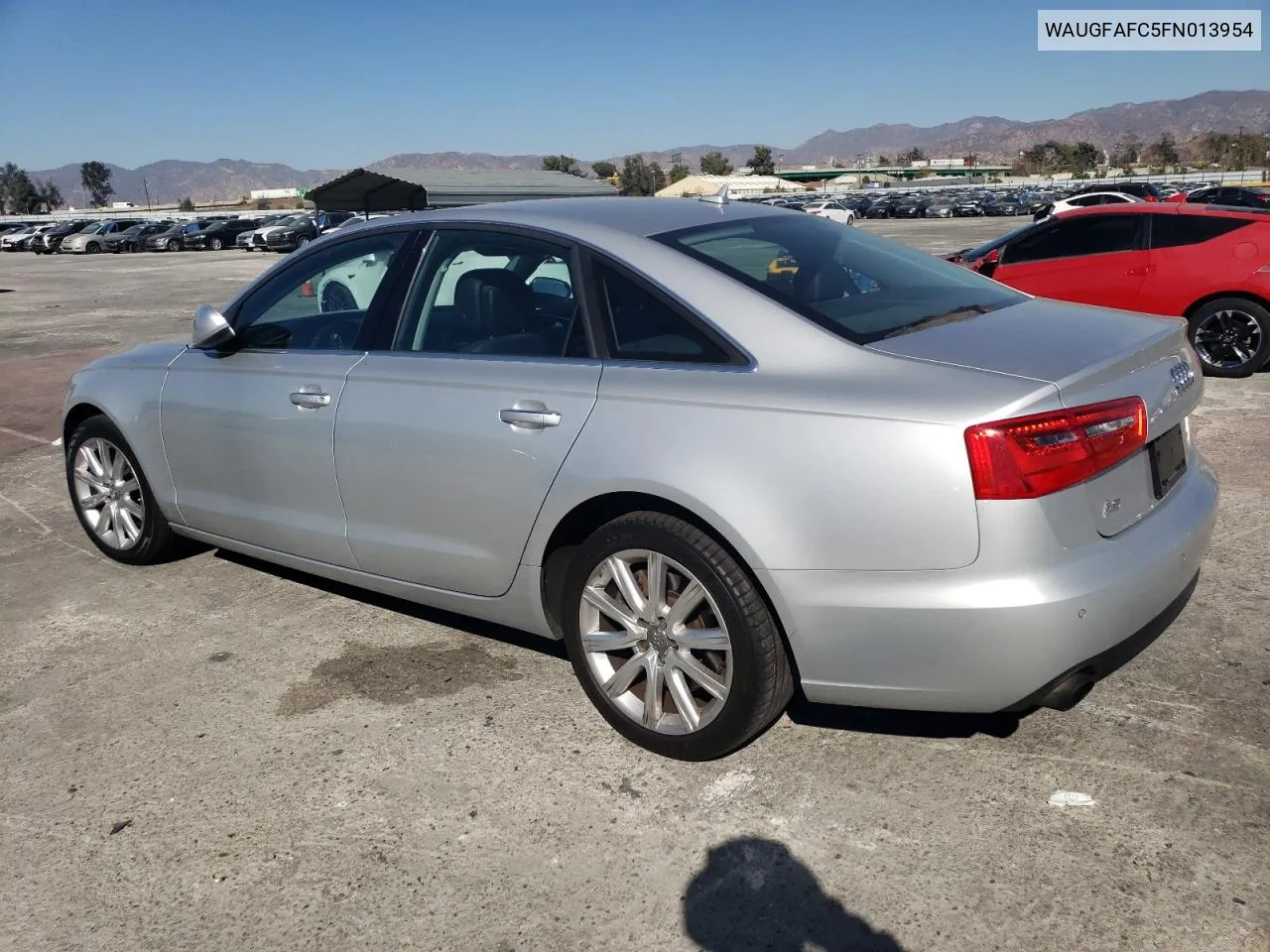 2015 Audi A6 Premium Plus VIN: WAUGFAFC5FN013954 Lot: 80856164