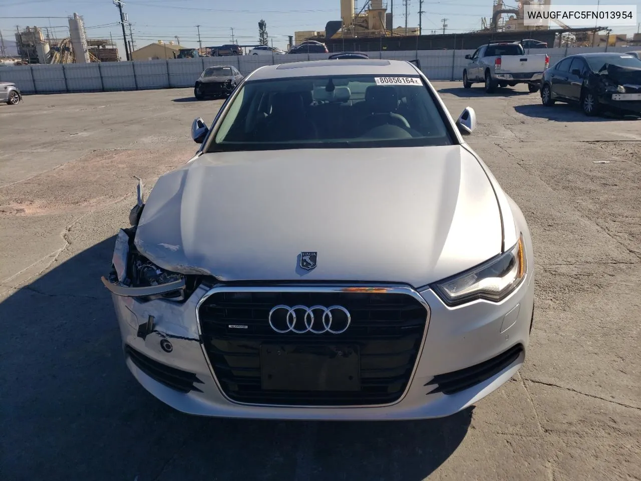 2015 Audi A6 Premium Plus VIN: WAUGFAFC5FN013954 Lot: 80856164