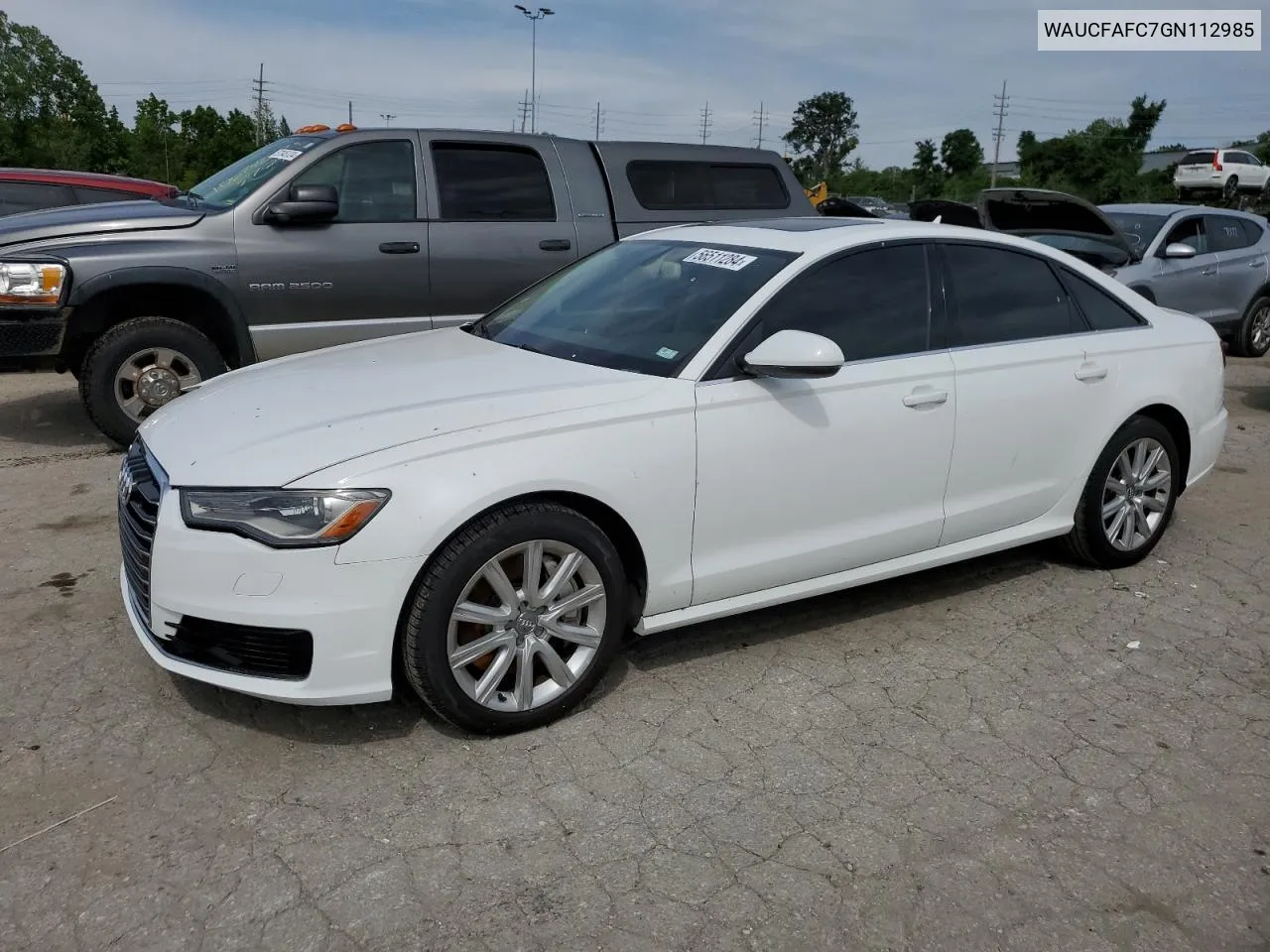 WAUCFAFC7GN112985 2016 Audi A6 Premium