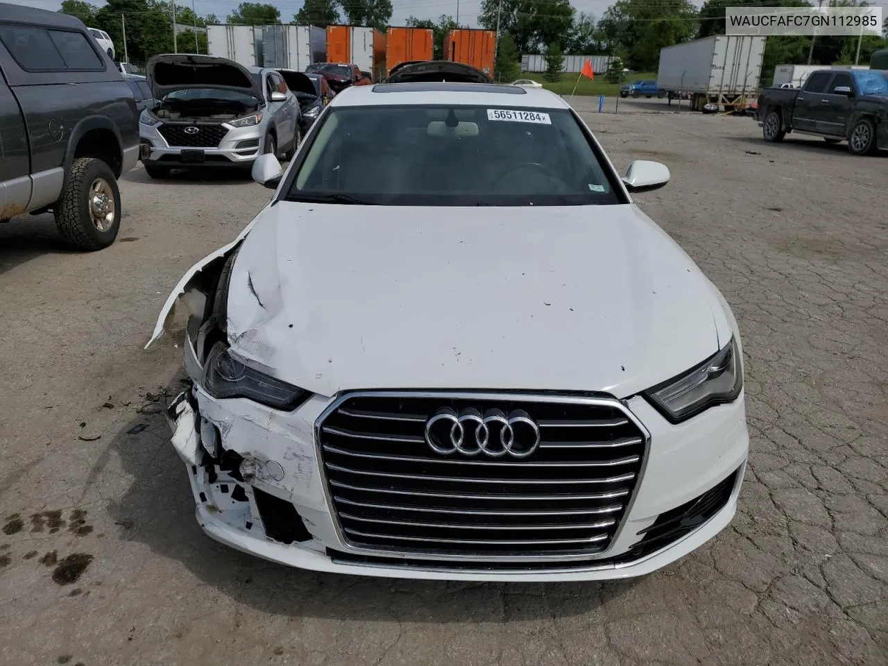 WAUCFAFC7GN112985 2016 Audi A6 Premium