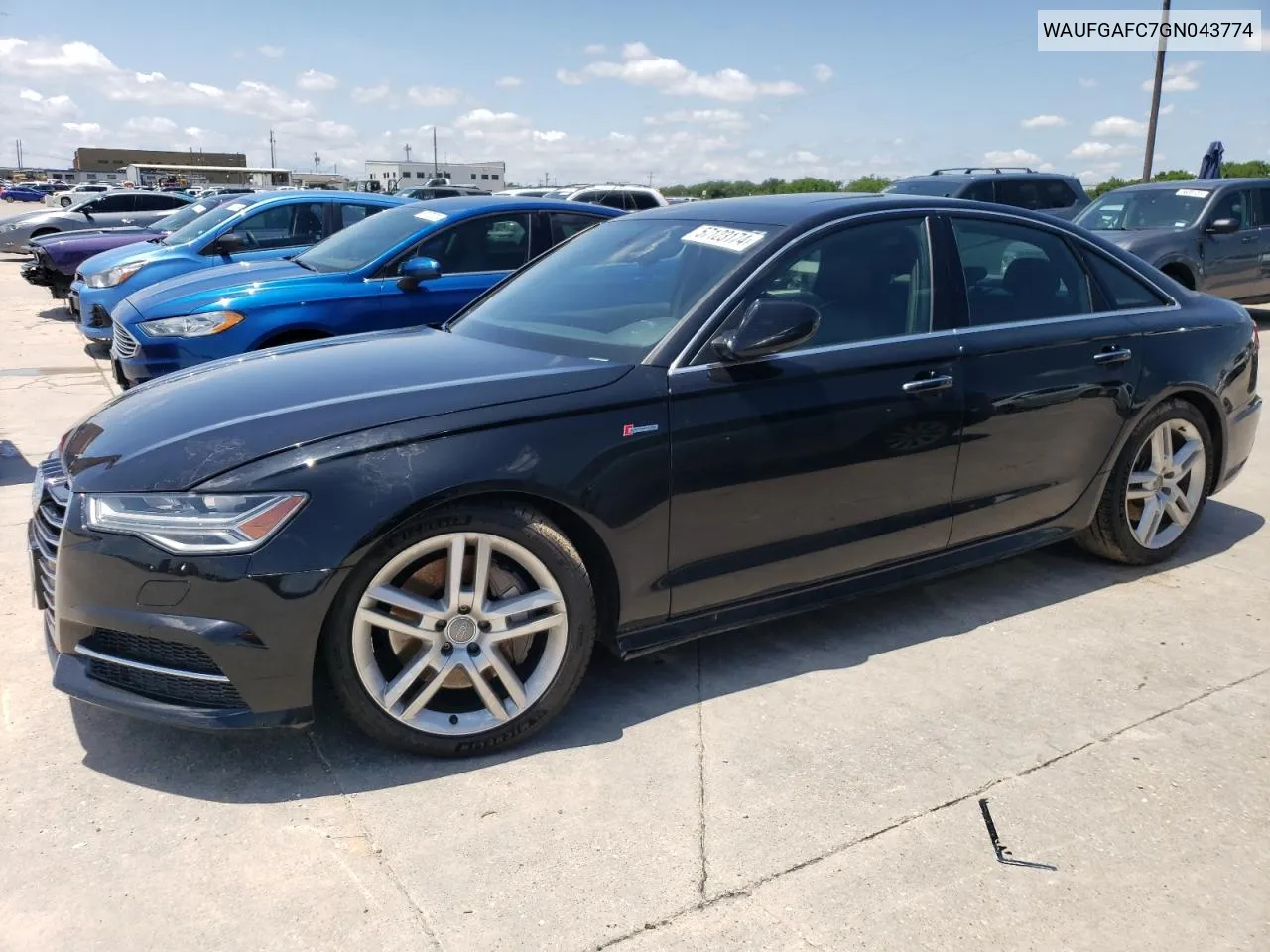 2016 Audi A6 Premium Plus VIN: WAUFGAFC7GN043774 Lot: 57123174