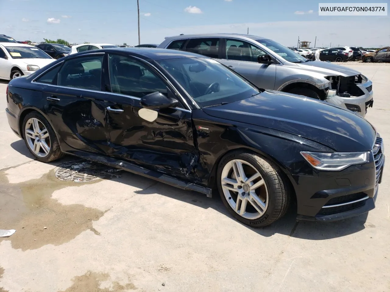 2016 Audi A6 Premium Plus VIN: WAUFGAFC7GN043774 Lot: 57123174