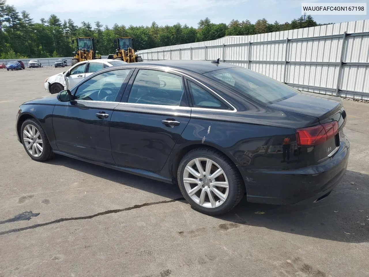 2016 Audi A6 Premium Plus VIN: WAUGFAFC4GN167198 Lot: 57162134