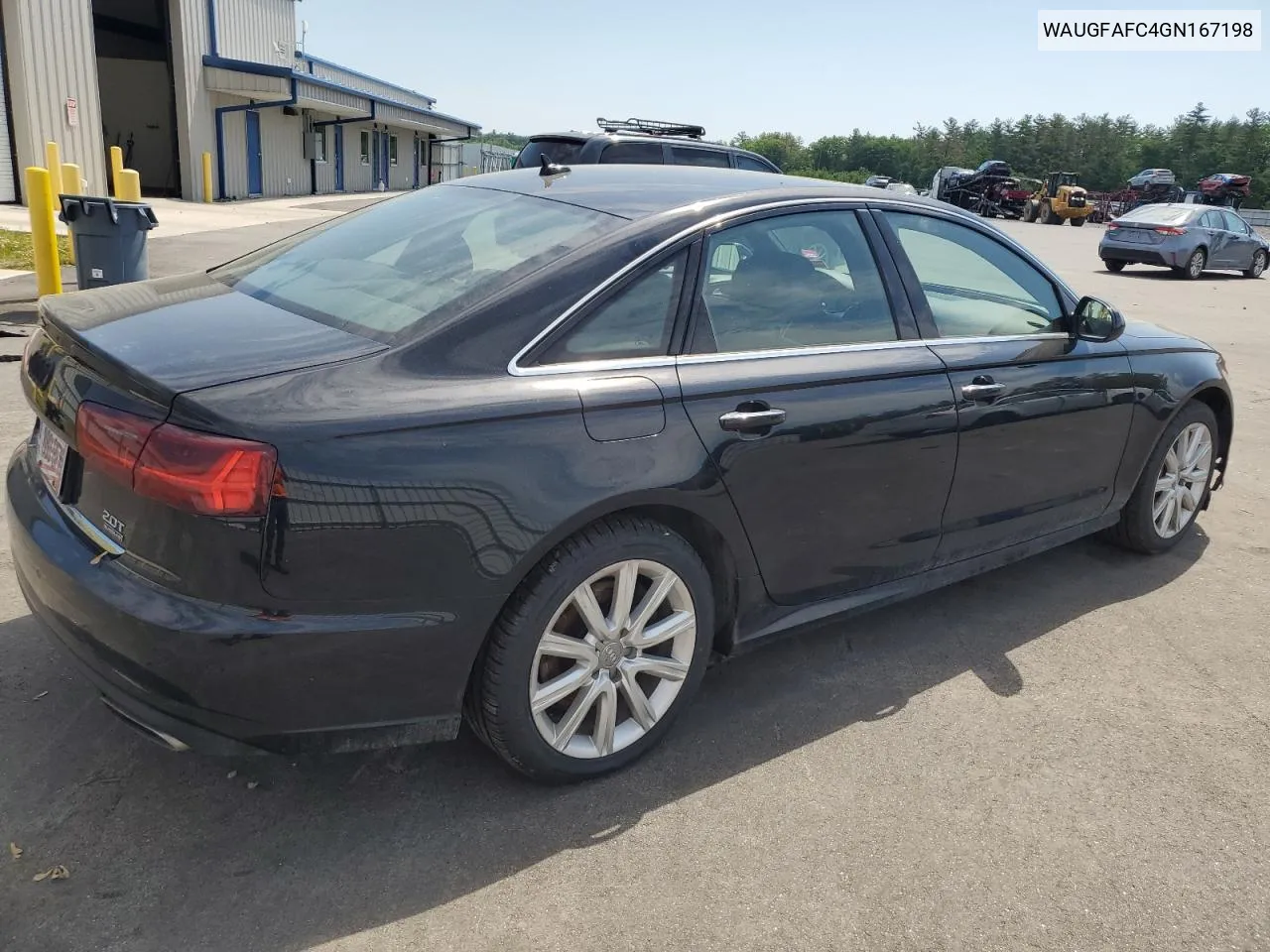 2016 Audi A6 Premium Plus VIN: WAUGFAFC4GN167198 Lot: 57162134