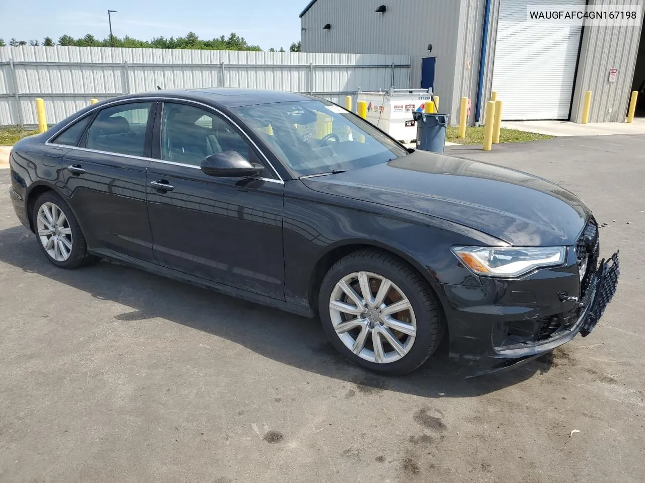 2016 Audi A6 Premium Plus VIN: WAUGFAFC4GN167198 Lot: 57162134