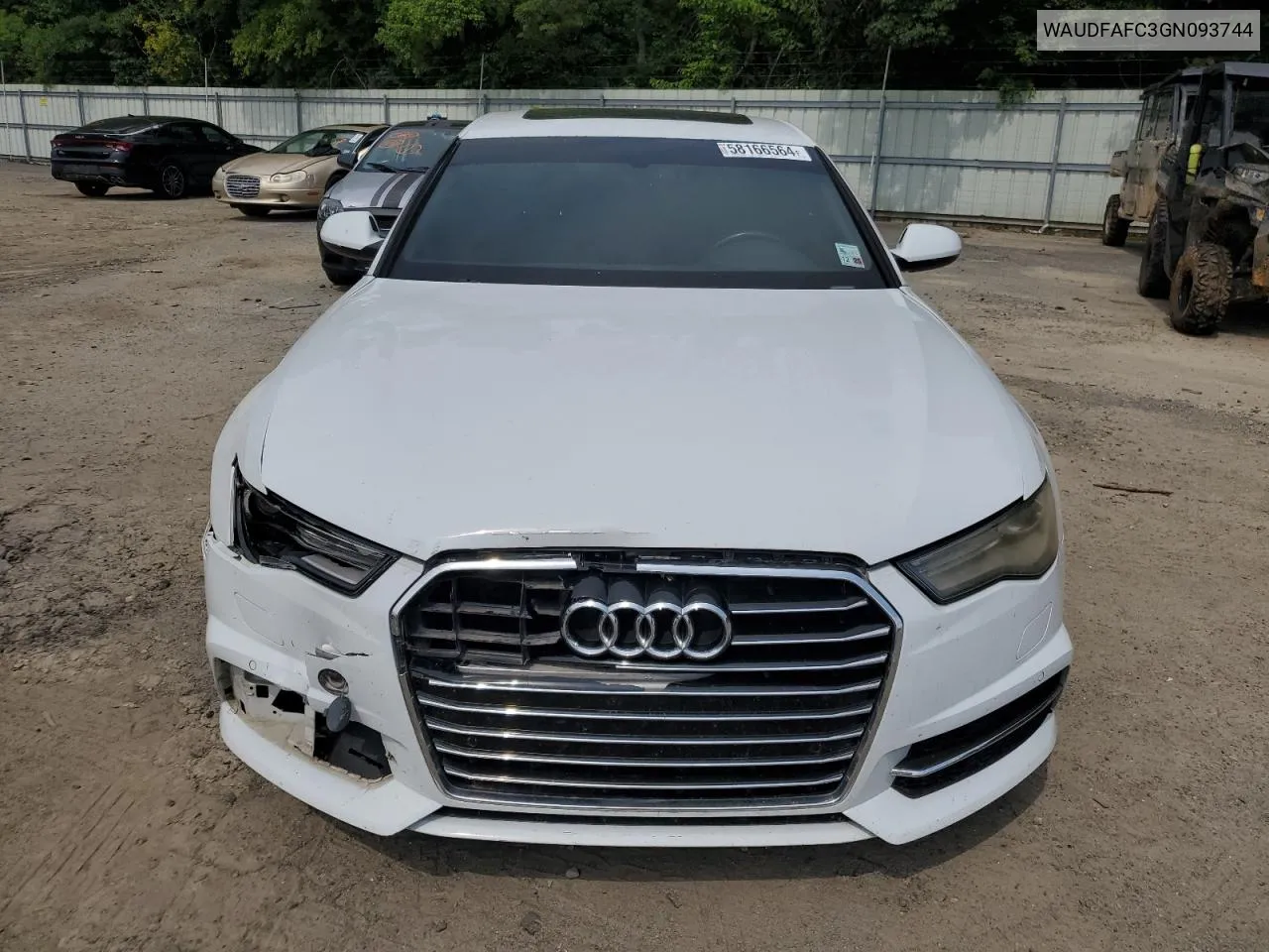 2016 Audi A6 Premium Plus VIN: WAUDFAFC3GN093744 Lot: 58166564