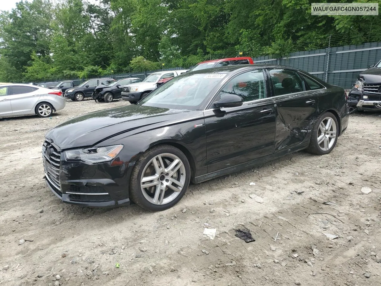 2016 Audi A6 Premium Plus VIN: WAUFGAFC4GN057244 Lot: 58230374