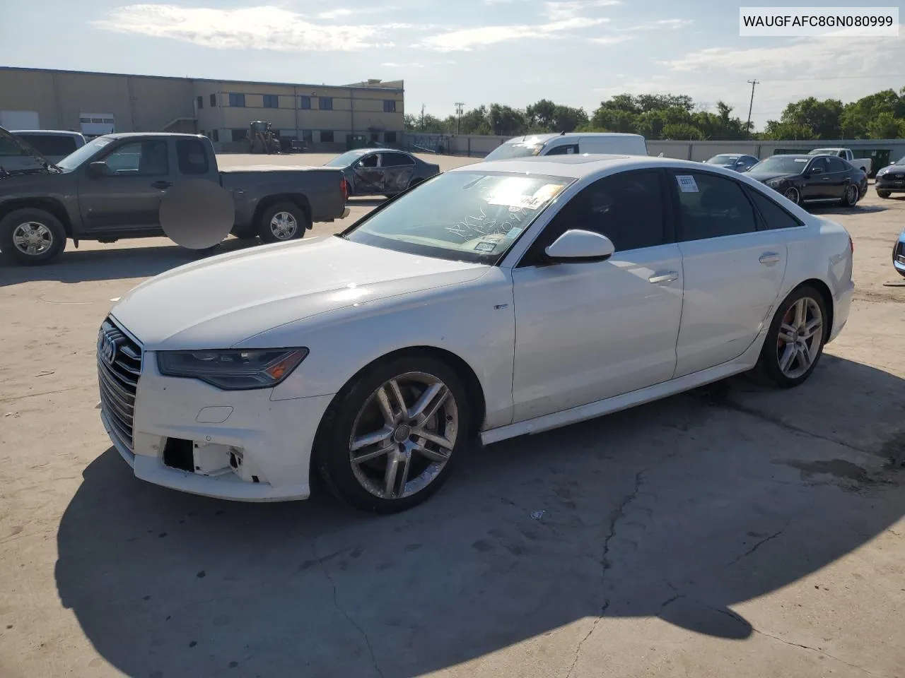 2016 Audi A6 Premium Plus VIN: WAUGFAFC8GN080999 Lot: 58301964