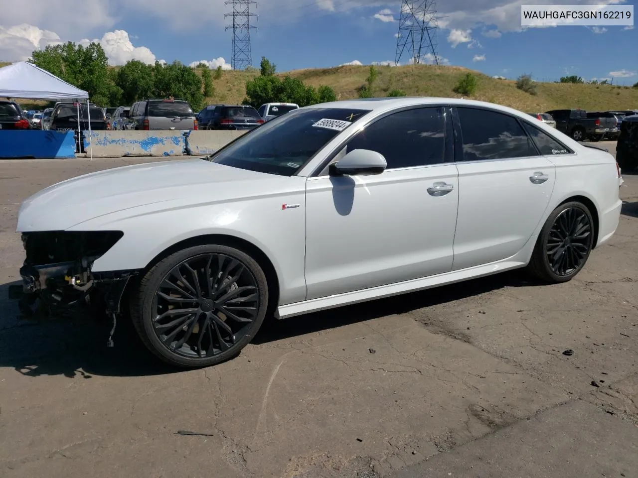 2016 Audi A6 Prestige VIN: WAUHGAFC3GN162219 Lot: 59889244