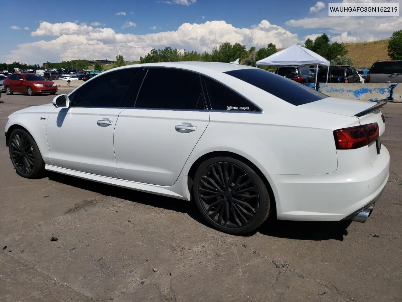 2016 Audi A6 Prestige VIN: WAUHGAFC3GN162219 Lot: 59889244