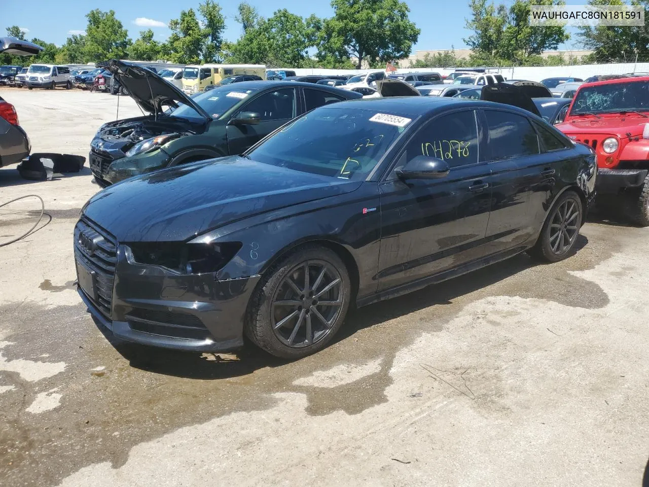 2016 Audi A6 Prestige VIN: WAUHGAFC8GN181591 Lot: 60705554