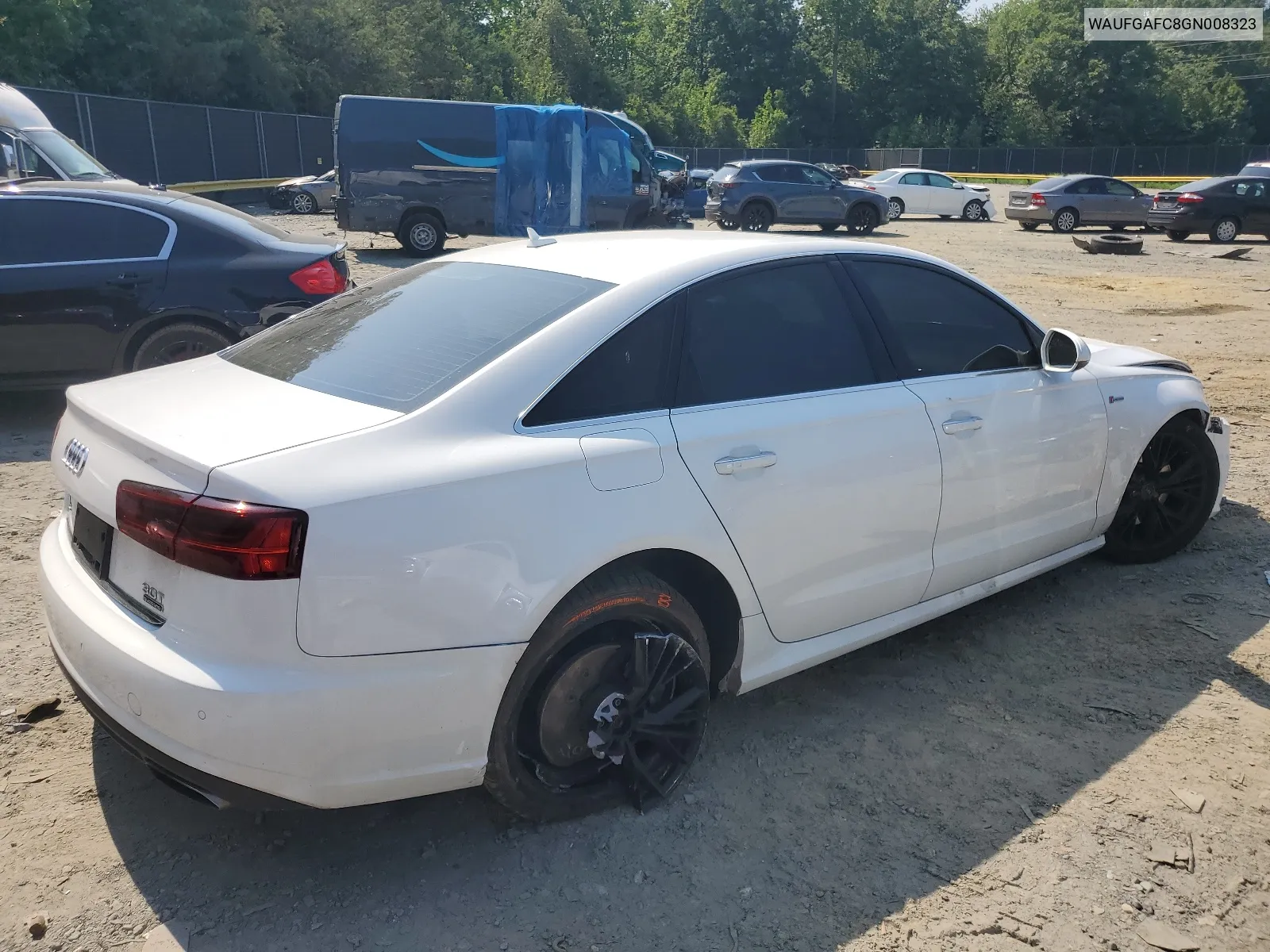 2016 Audi A6 Premium Plus VIN: WAUFGAFC8GN008323 Lot: 62188904