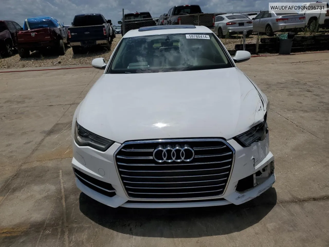 2016 Audi A6 Premium Plus VIN: WAUDFAFC9GN096731 Lot: 62297134