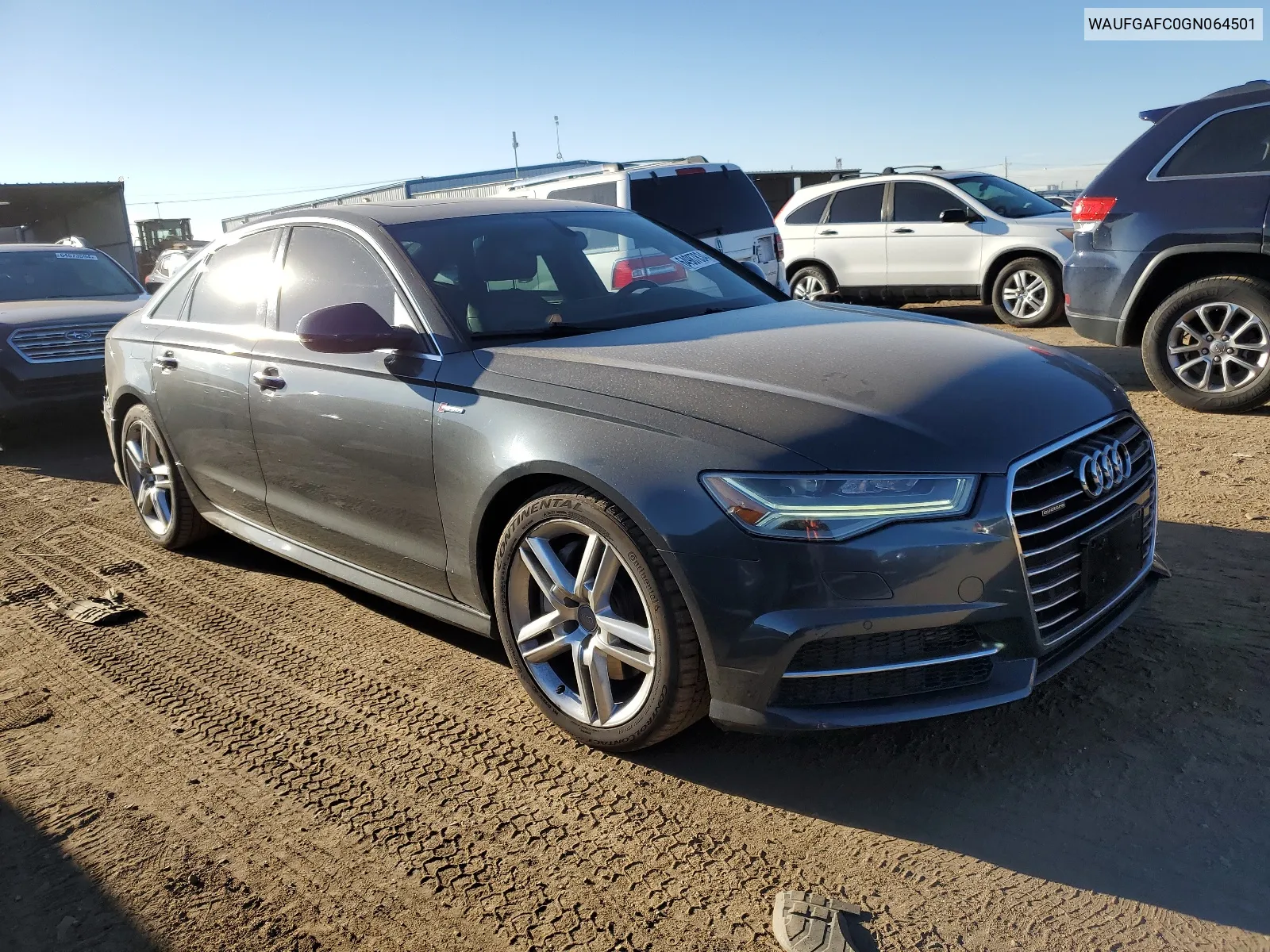 2016 Audi A6 Premium Plus VIN: WAUFGAFC0GN064501 Lot: 64987834