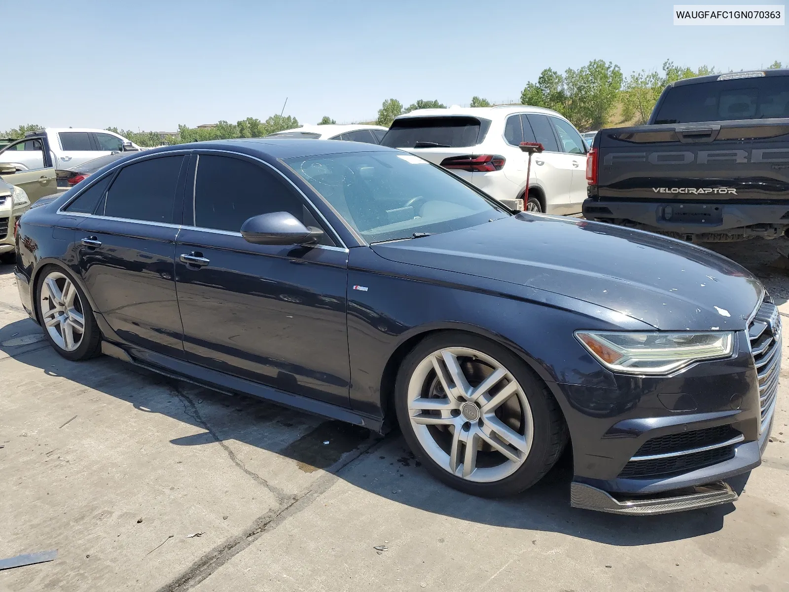 2016 Audi A6 Premium Plus VIN: WAUGFAFC1GN070363 Lot: 65036544