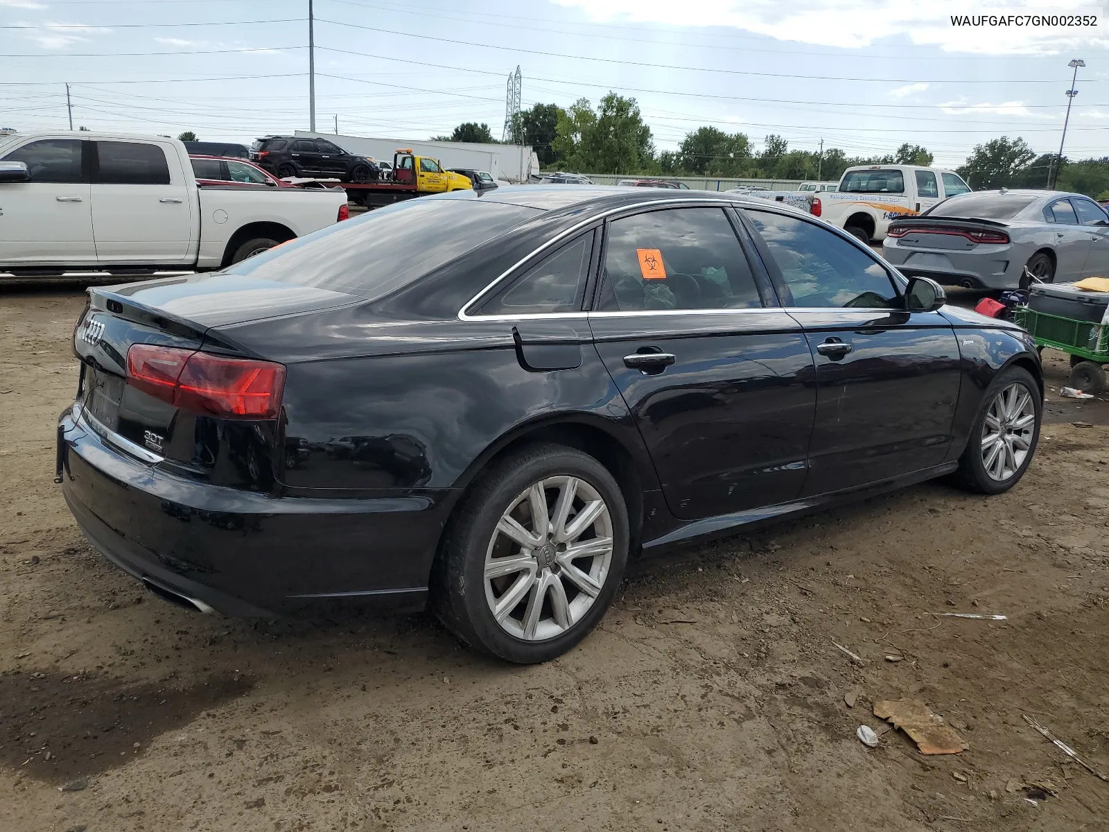 2016 Audi A6 Premium Plus VIN: WAUFGAFC7GN002352 Lot: 66569844