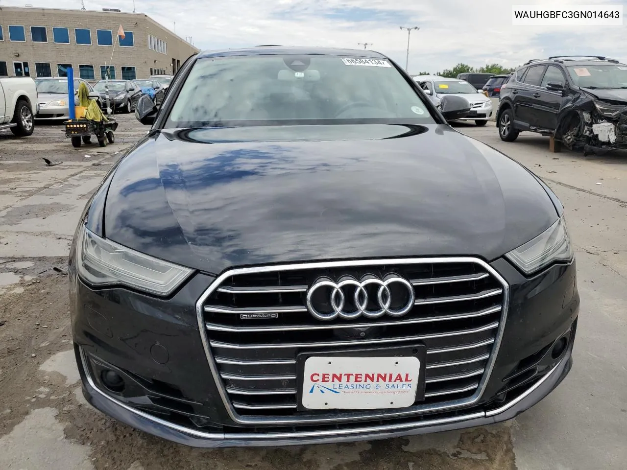 2016 Audi A6 Prestige VIN: WAUHGBFC3GN014643 Lot: 66584134