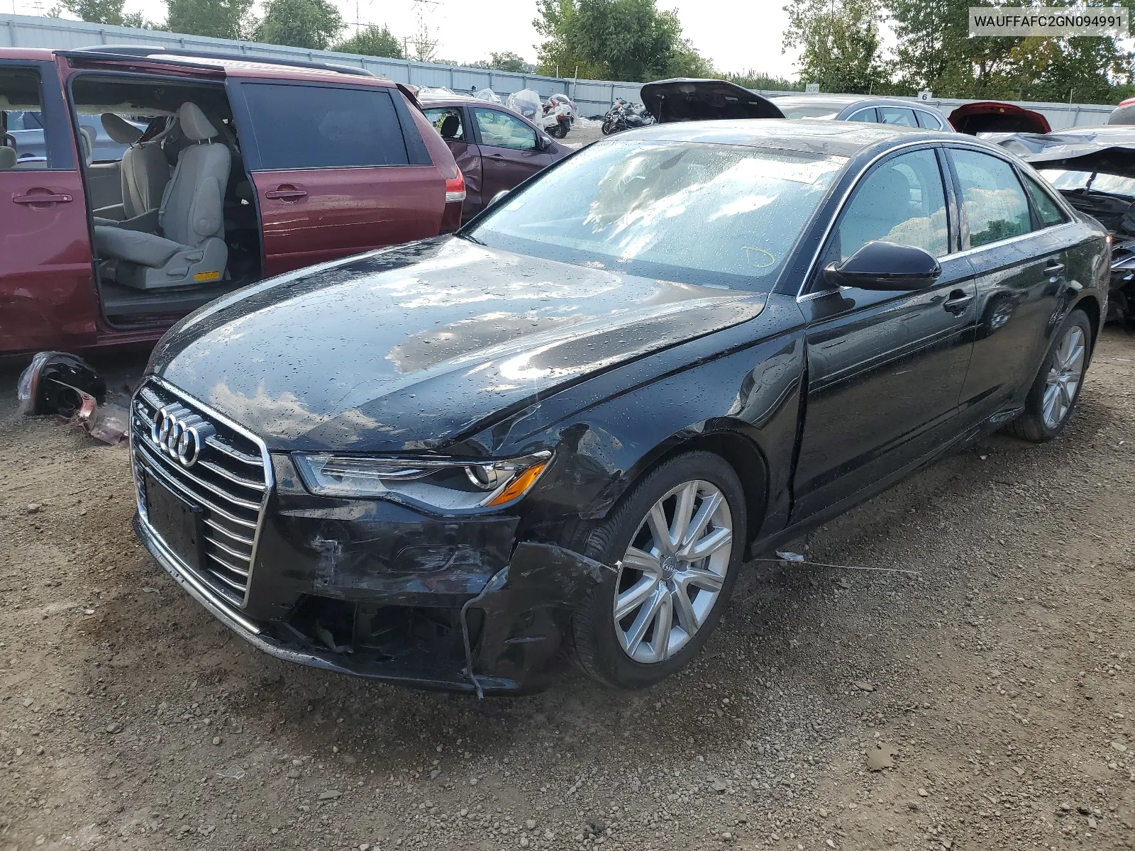 2016 Audi A6 Premium VIN: WAUFFAFC2GN094991 Lot: 66776014