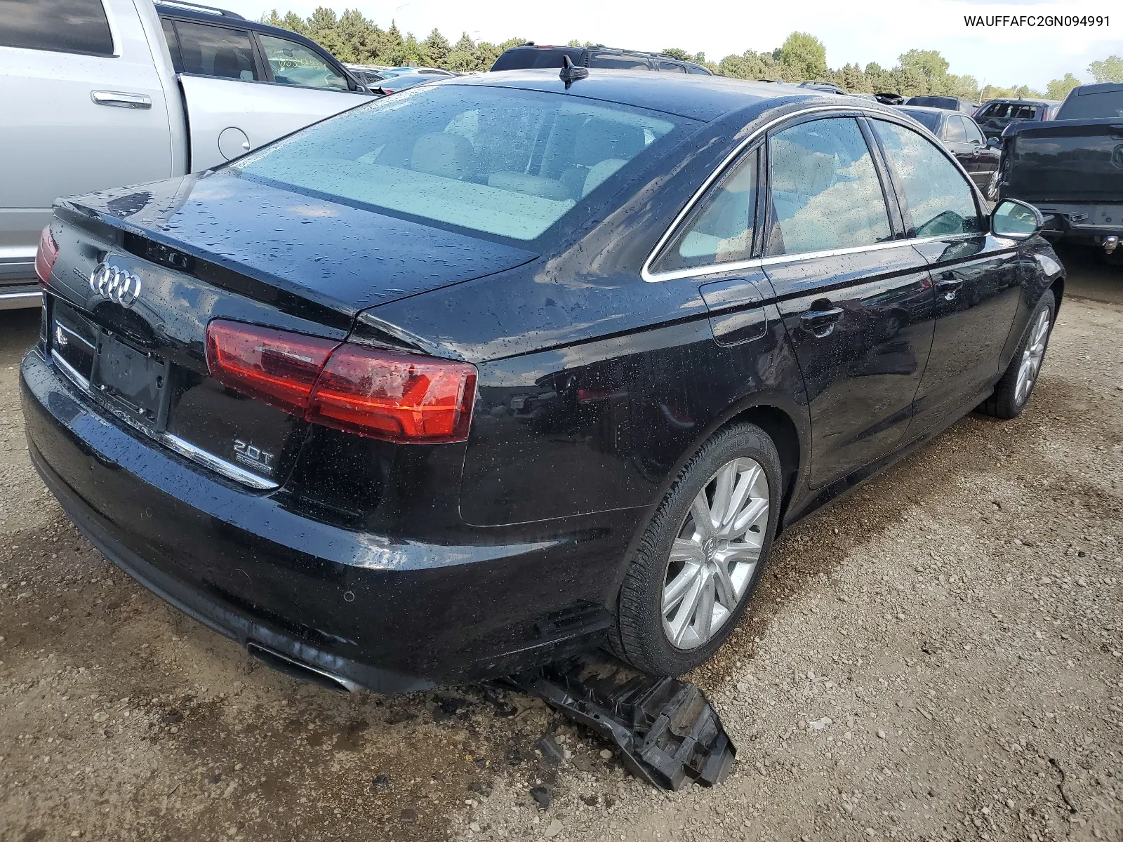 2016 Audi A6 Premium VIN: WAUFFAFC2GN094991 Lot: 66776014