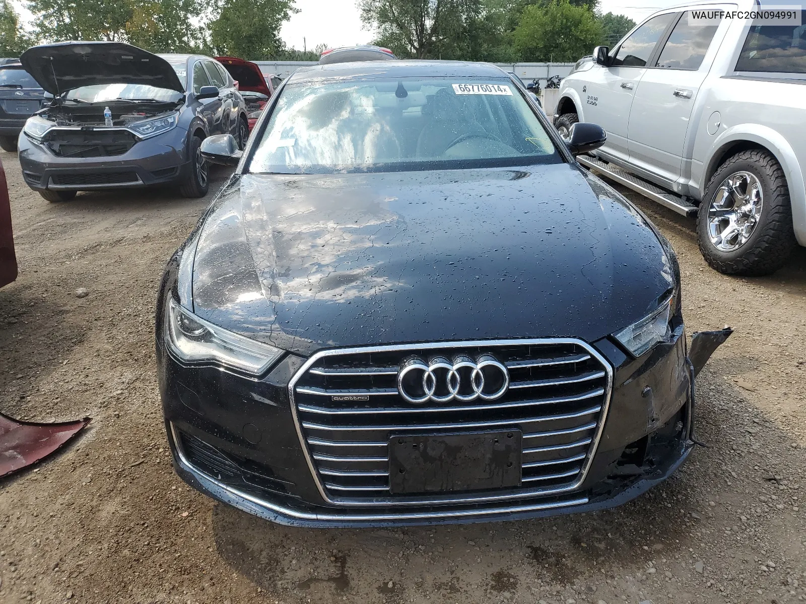 2016 Audi A6 Premium VIN: WAUFFAFC2GN094991 Lot: 66776014