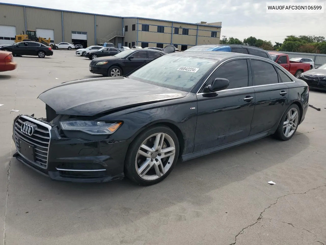 WAUGFAFC3GN106599 2016 Audi A6 Premium Plus