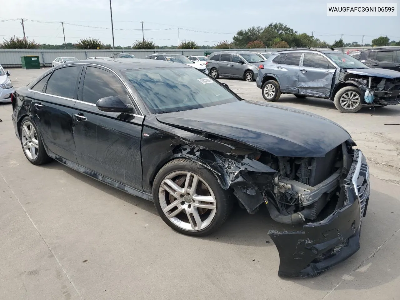 WAUGFAFC3GN106599 2016 Audi A6 Premium Plus