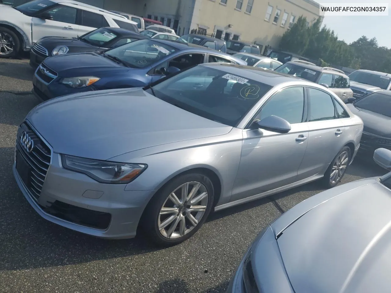 WAUGFAFC2GN034357 2016 Audi A6 Premium Plus