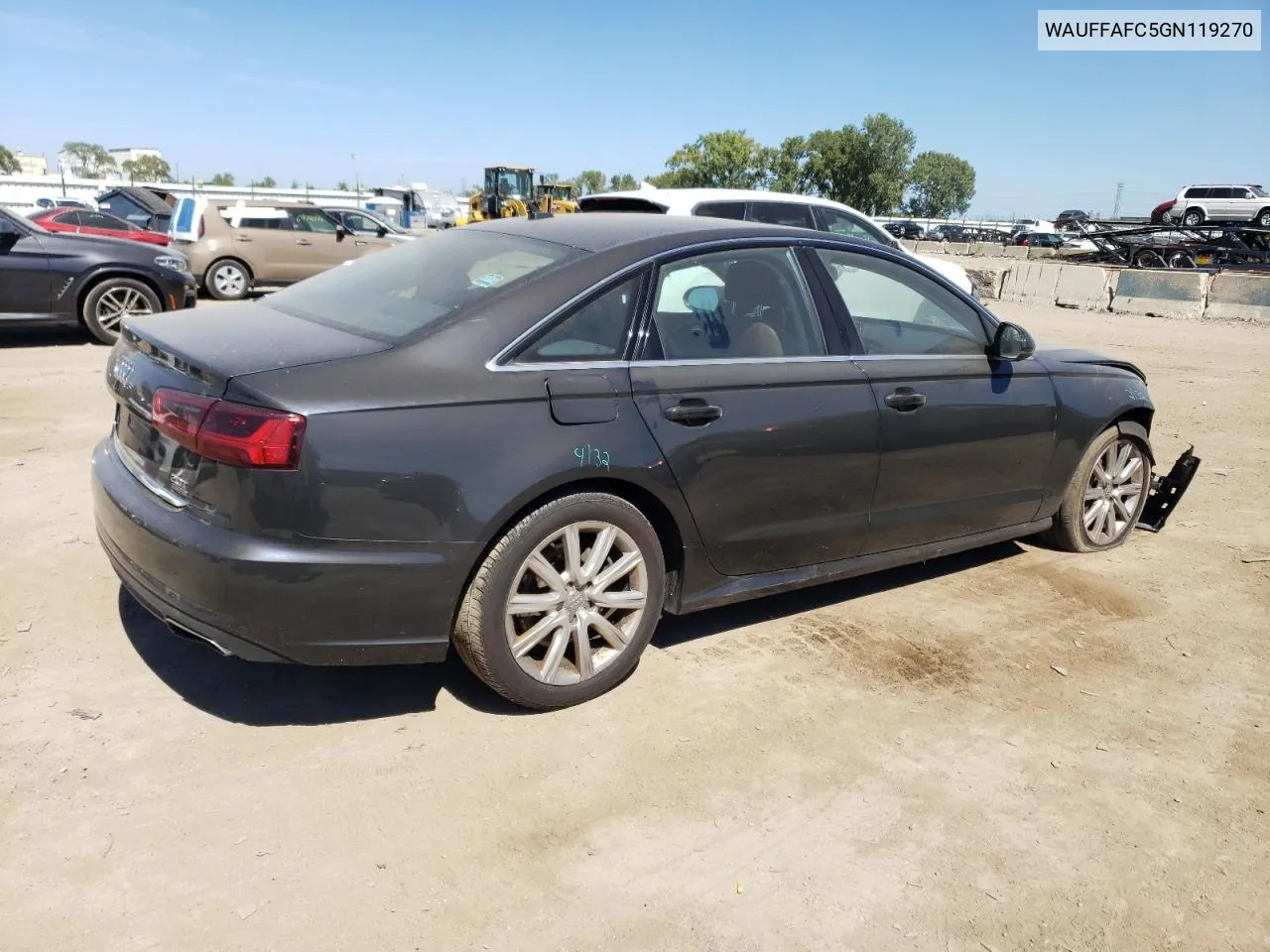 WAUFFAFC5GN119270 2016 Audi A6 Premium