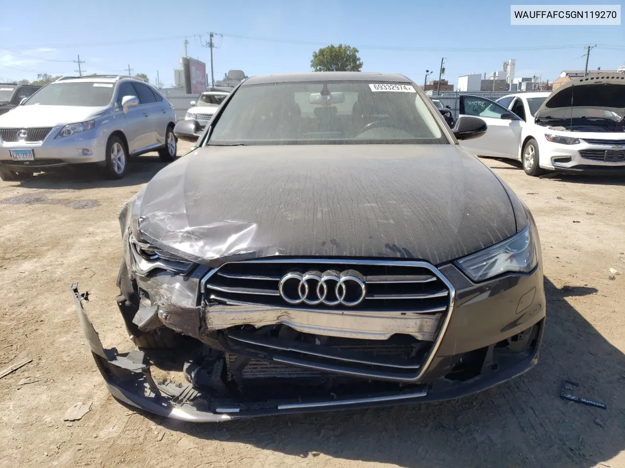 2016 Audi A6 Premium VIN: WAUFFAFC5GN119270 Lot: 69332974