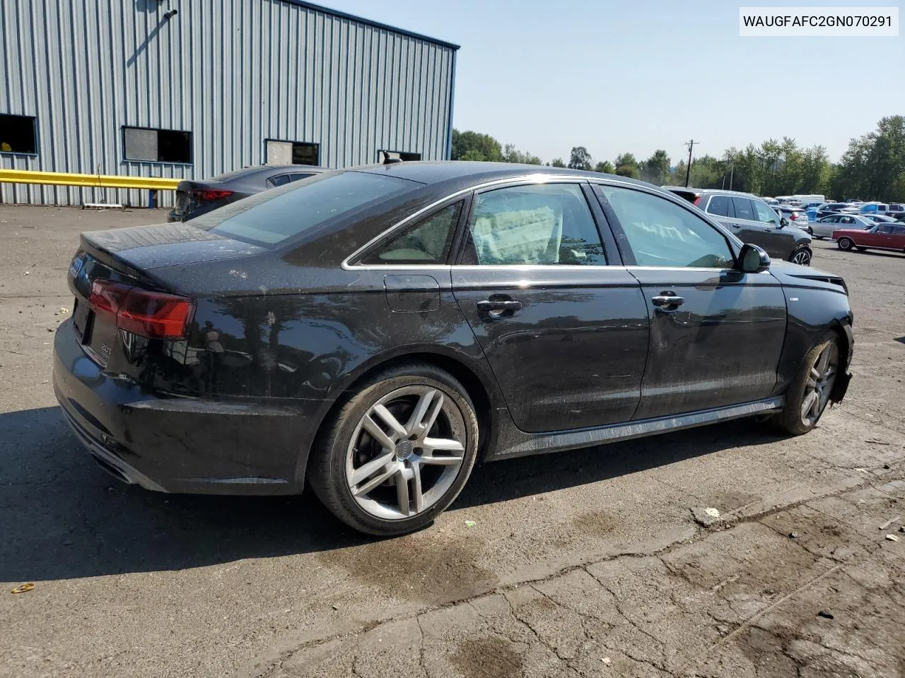 2016 Audi A6 Premium Plus VIN: WAUGFAFC2GN070291 Lot: 69592314