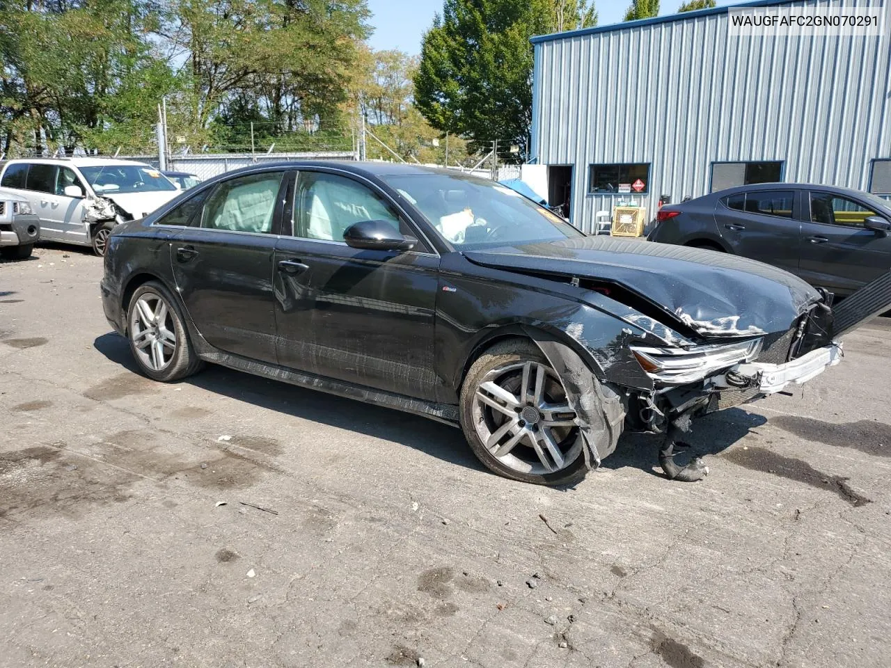 2016 Audi A6 Premium Plus VIN: WAUGFAFC2GN070291 Lot: 69592314