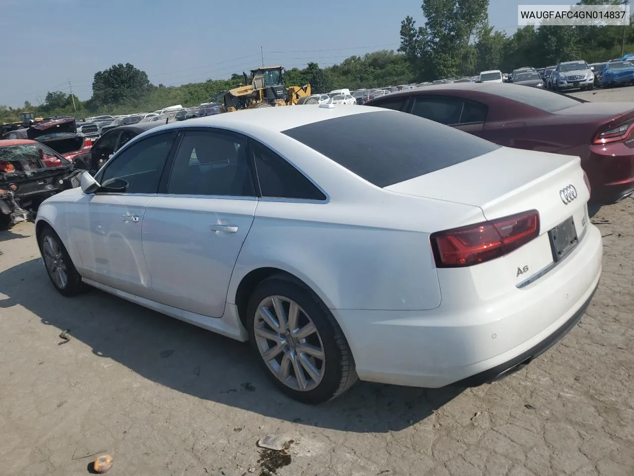 2016 Audi A6 Premium Plus VIN: WAUGFAFC4GN014837 Lot: 69598784