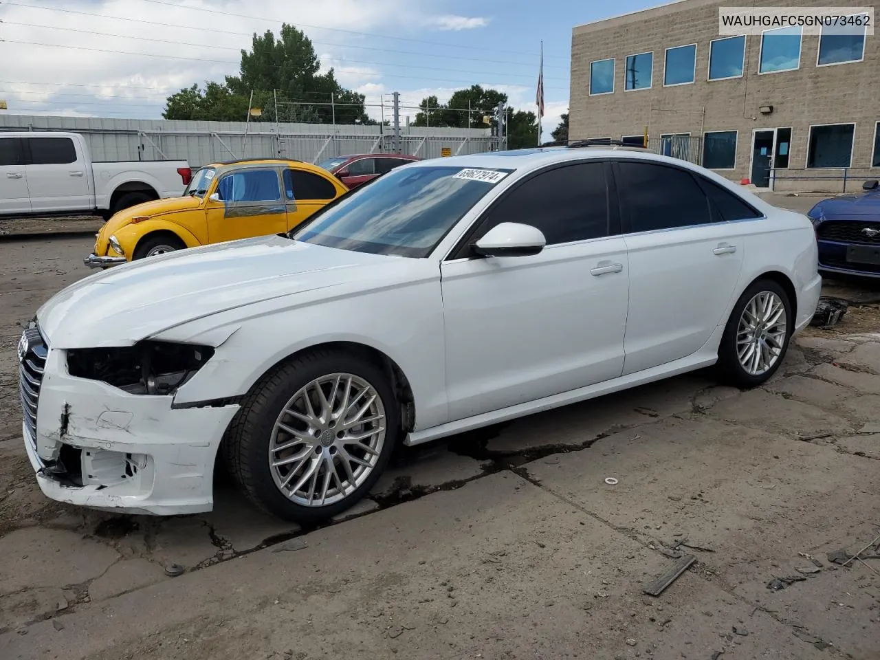 2016 Audi A6 Prestige VIN: WAUHGAFC5GN073462 Lot: 69627974