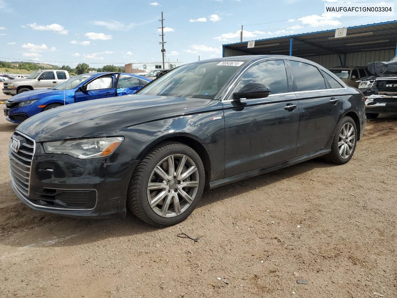 2016 Audi A6 Premium Plus VIN: WAUFGAFC1GN003304 Lot: 70093674