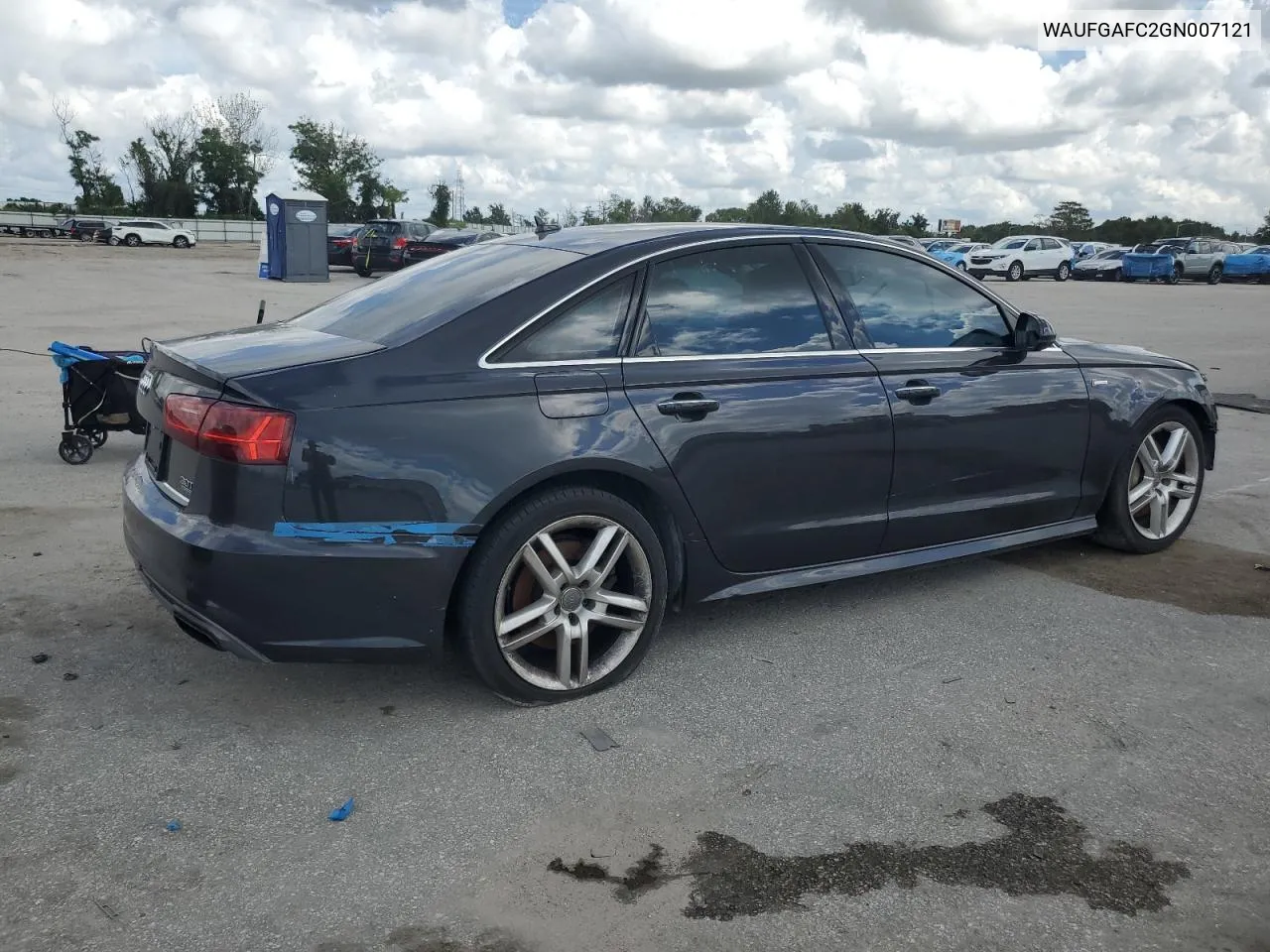 WAUFGAFC2GN007121 2016 Audi A6 Premium Plus