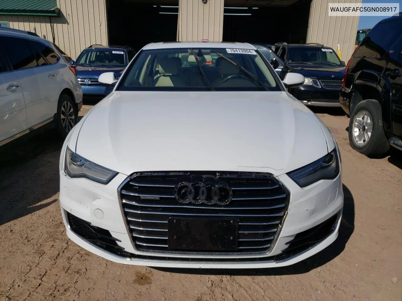 2016 Audi A6 Premium Plus VIN: WAUGFAFC5GN008917 Lot: 70413904