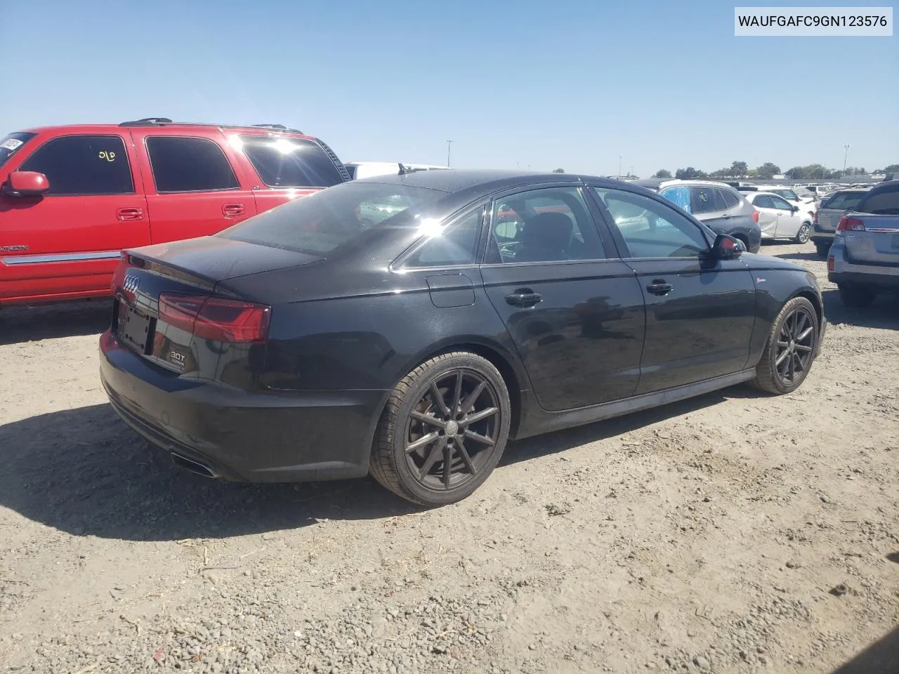 2016 Audi A6 Premium Plus VIN: WAUFGAFC9GN123576 Lot: 70478394