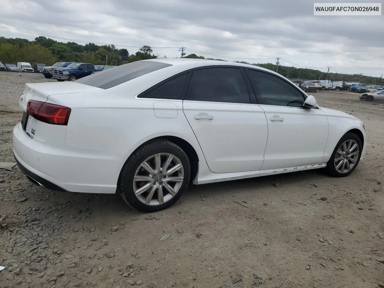 WAUGFAFC7GN026948 2016 Audi A6 Premium Plus