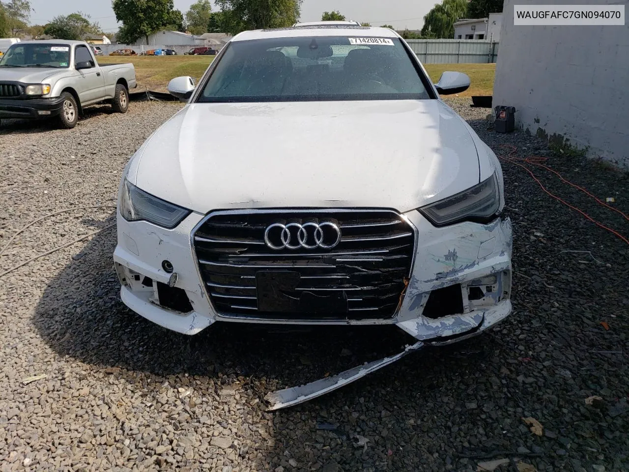 2016 Audi A6 Premium Plus VIN: WAUGFAFC7GN094070 Lot: 71420814