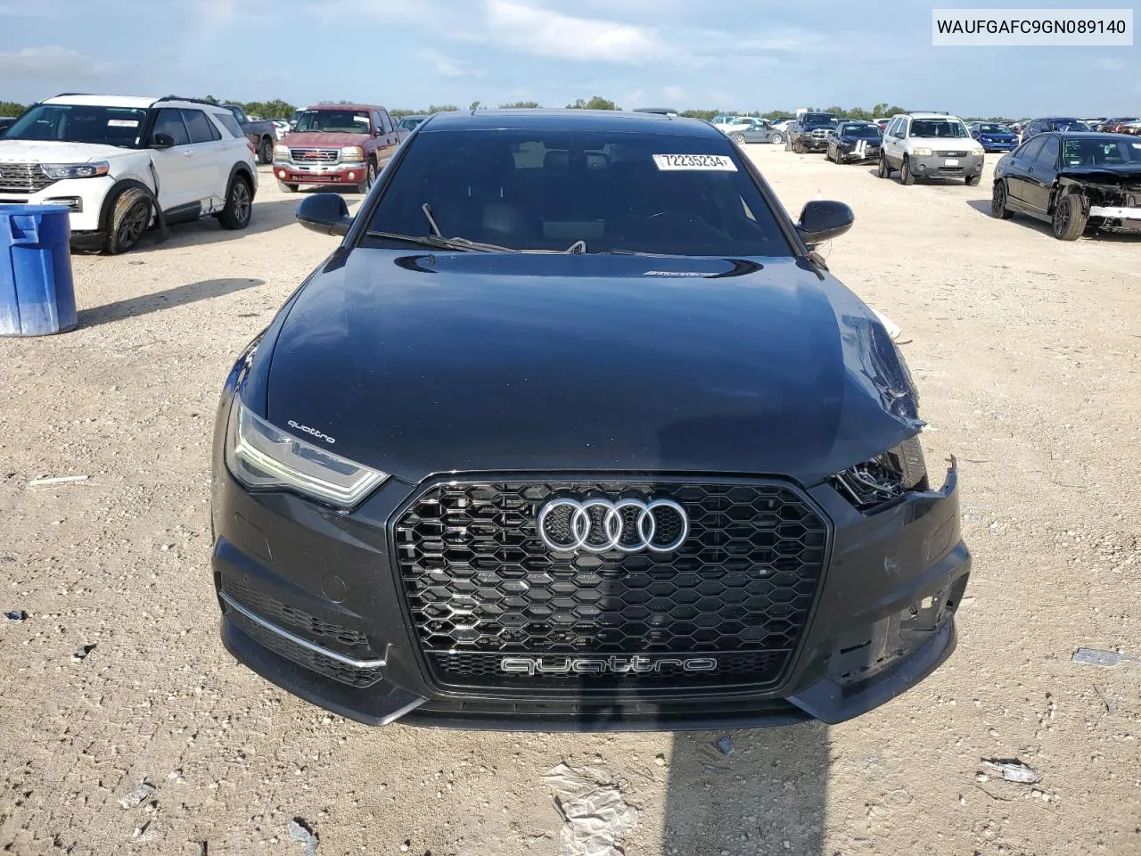 2016 Audi A6 Premium Plus VIN: WAUFGAFC9GN089140 Lot: 72235234