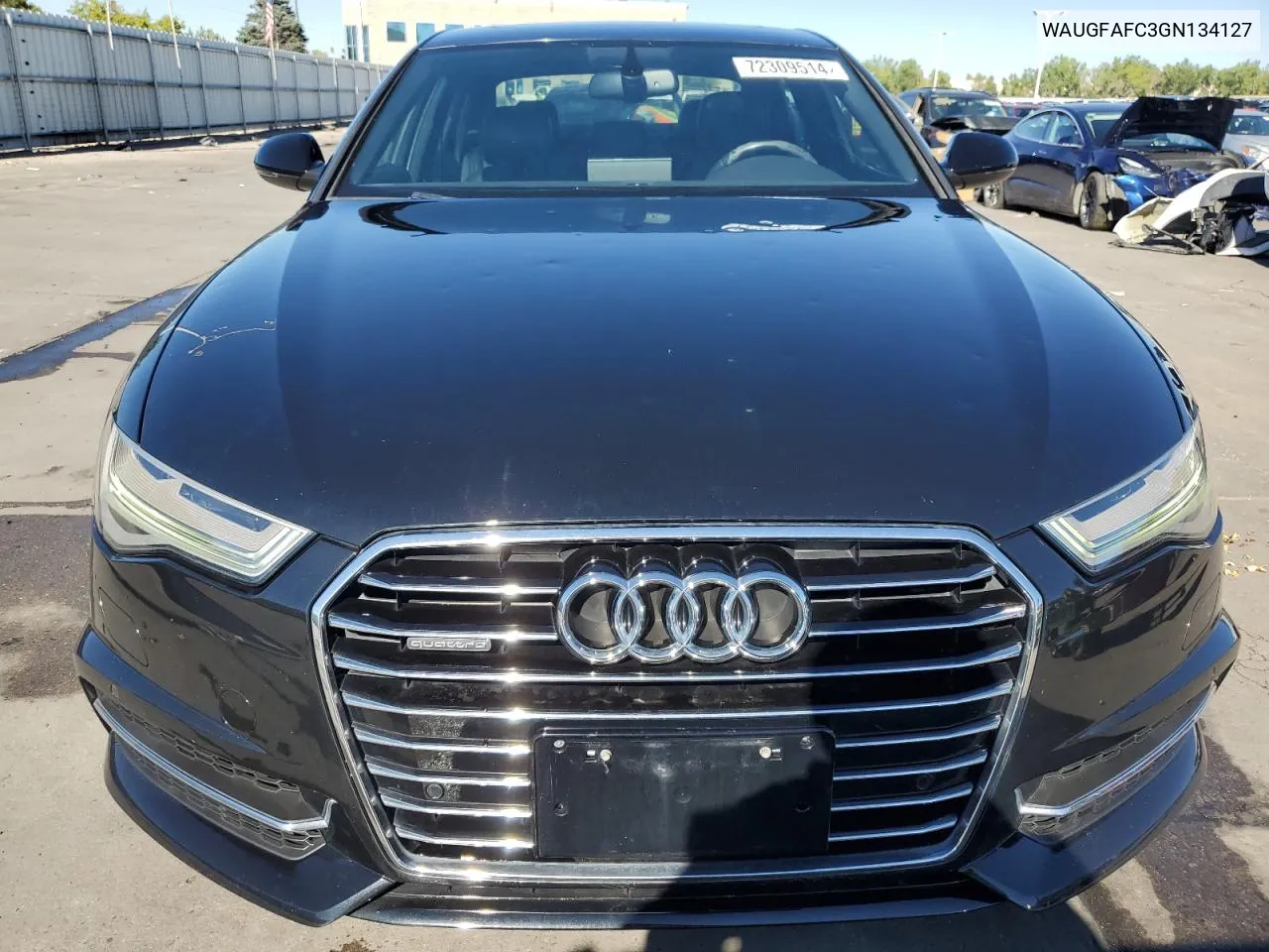 2016 Audi A6 Premium Plus VIN: WAUGFAFC3GN134127 Lot: 72309514