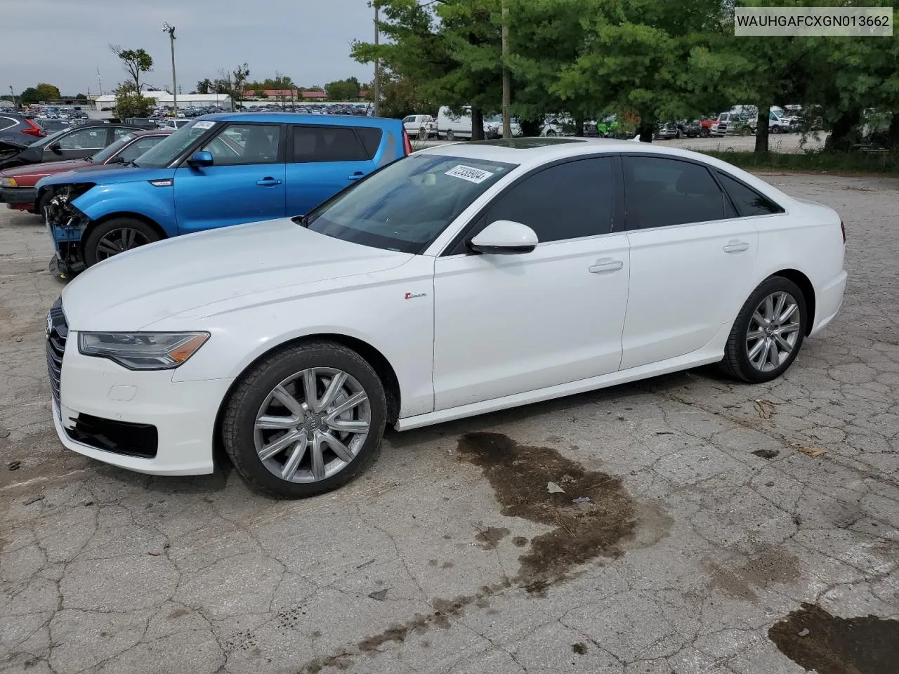 2016 Audi A6 Prestige VIN: WAUHGAFCXGN013662 Lot: 72338904