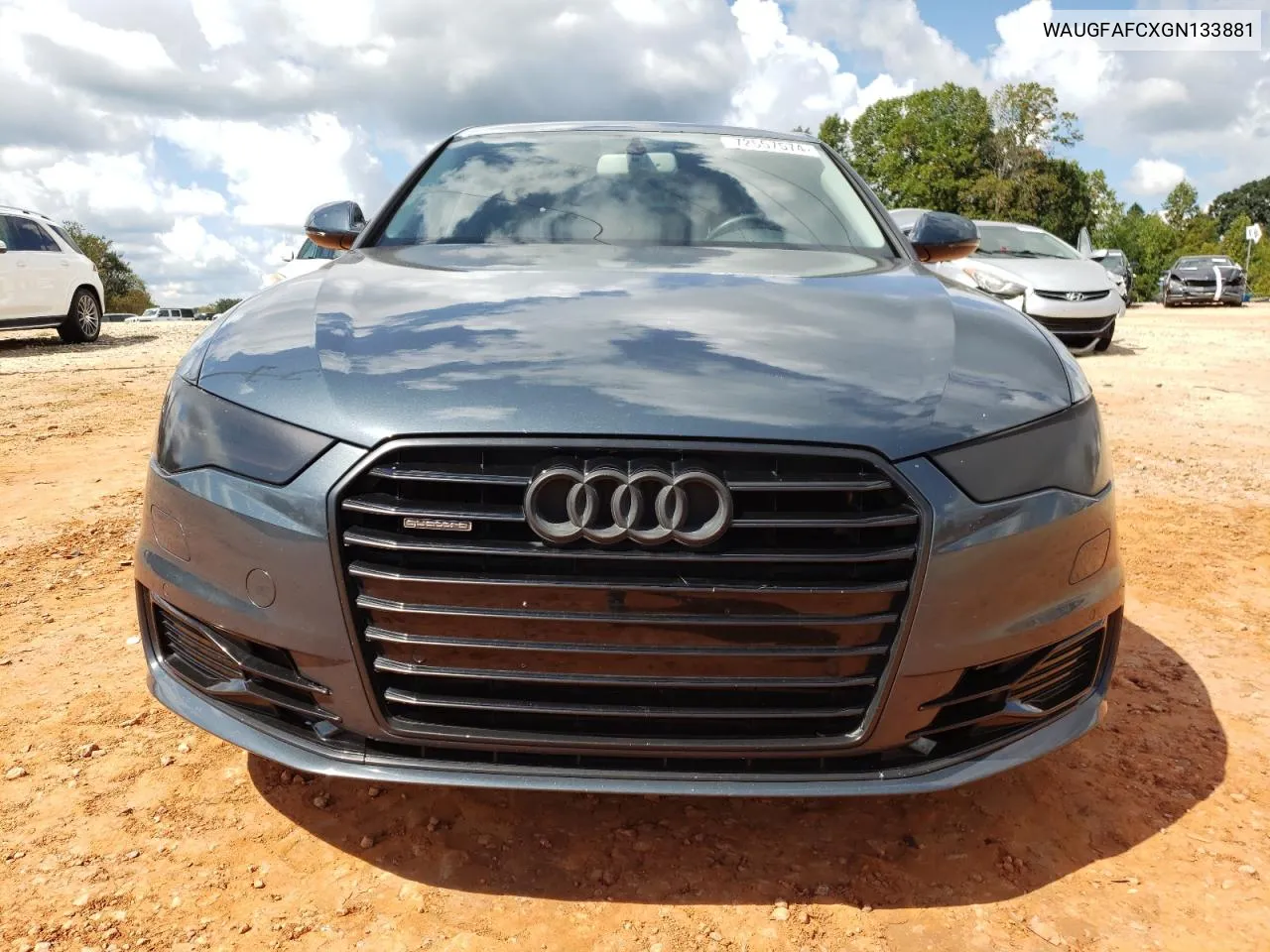 2016 Audi A6 Premium Plus VIN: WAUGFAFCXGN133881 Lot: 72557574